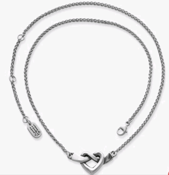 James Avery Jewelry - James Avery Sterling Silver Heart Knot Necklace